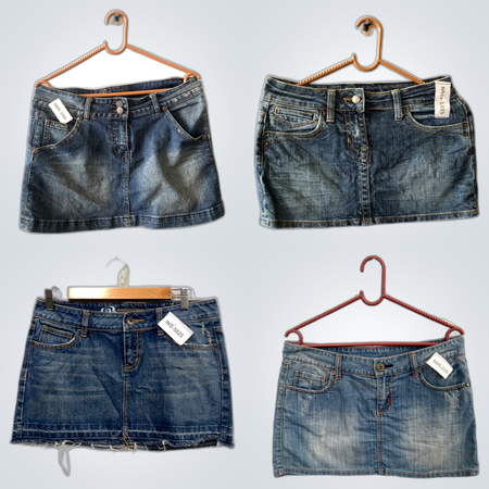 Y2K Fashion Denim Skirts