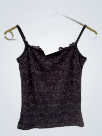Wallis Black Lace Cami Top