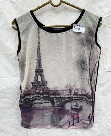 B&V Graphic Paris Tank Top