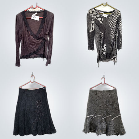 Striped Shirts +Tops Set(FV 569)
