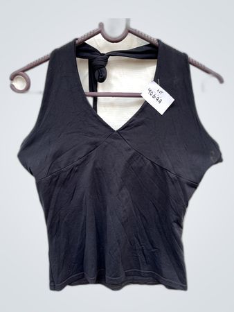 Unbranded Black Halter Cami Top
