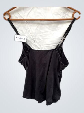 Black Lace Trim Camisole