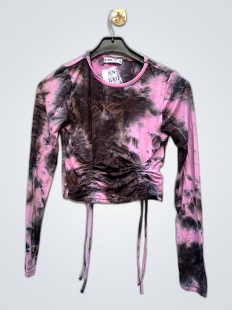 FB Sister Long Sleeve Printed Blouse