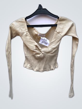 Even & Odd Long Sleeve Off-Shoulder Knit Top