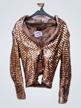 Gold Sequin Top