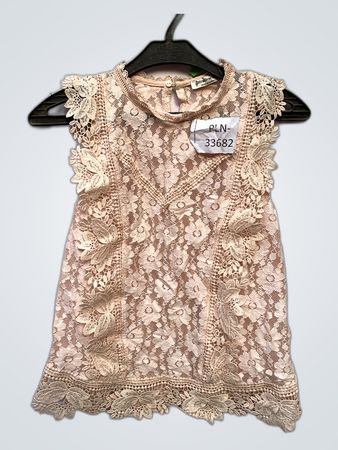 Durchsichtige Spitzenbluse