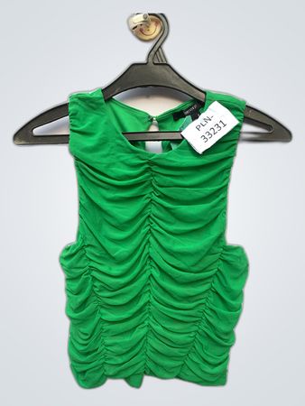 Green Ruched Top