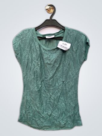 Orsay Green Printed Blouse