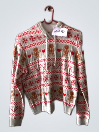 Festive Knit Hoodie