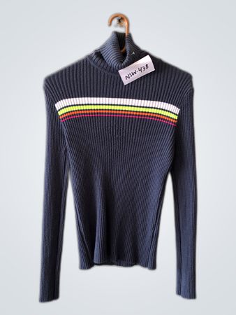 Long Sleeve Ribbed Sweater