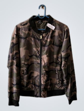 Camo Bomber Jacket