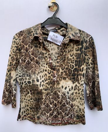 Leopard Print Blouse