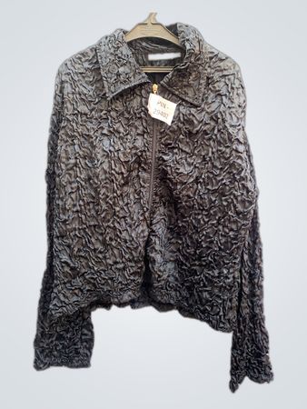 Black Ruffled Jacket