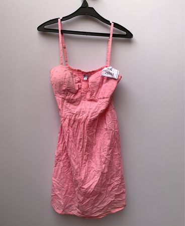 Tally Weijl Pink Smocked Mini Dress
