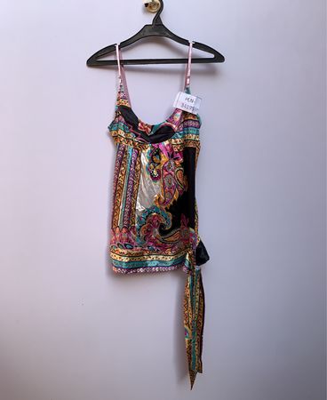 Unbranded Printed Satin Camisole Top