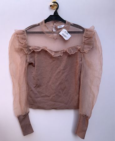 Zara Pink Blouse