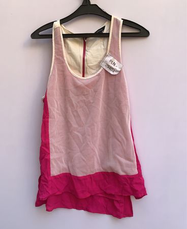 RVCA Sheer Mesh Blouse