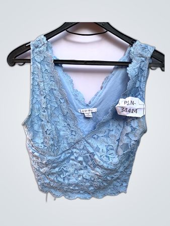 Blue Lace Bustier