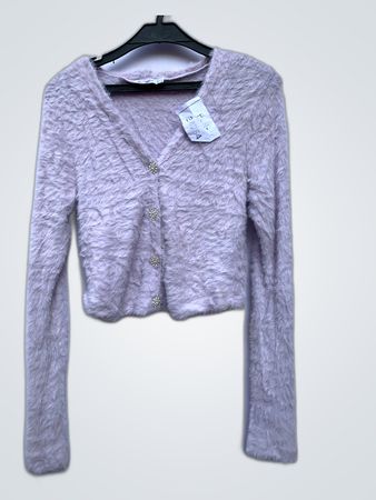 Stradivarius Fuzzy Cardigan