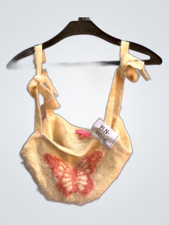 Sugar Thrillz Cream Knit Strappy Camisole