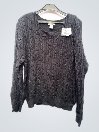 Basic Cable Knit Sweater