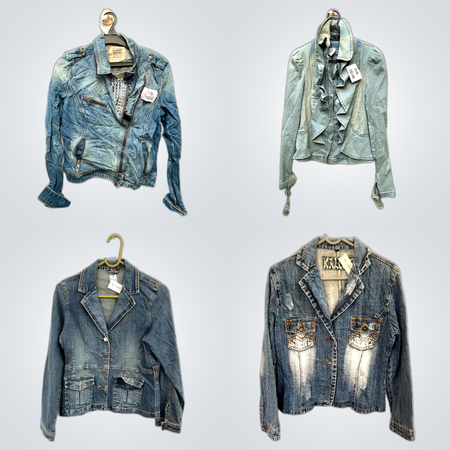 Collezione di giacche in denim leggere (FV-267)
