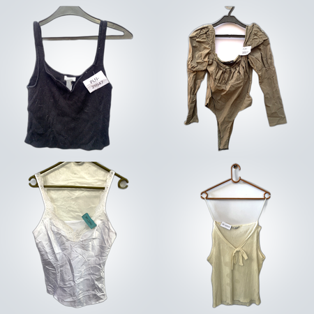 Striped Y2K Tops Collection (FV 400)