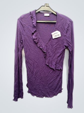 Purple Long-Sleeve Top