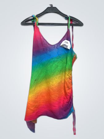 Rainbow Tie-Dye Tank Top