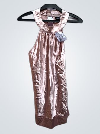 Pink Satin Dress