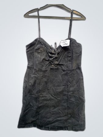 Black Denim Dress