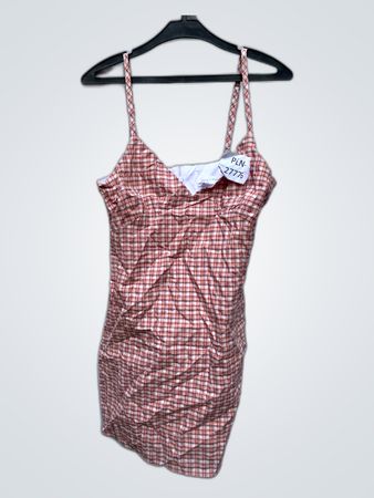 Full Tilt Checkered Mini Dress