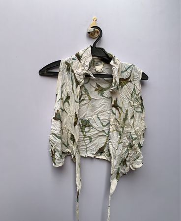 Blouse raccourcie imprimée Soap Studio