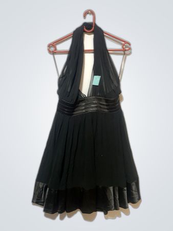 Black Halter Neck Dress