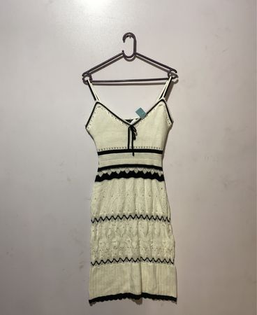 Unbranded Sleeveless Knitted Mini Dress