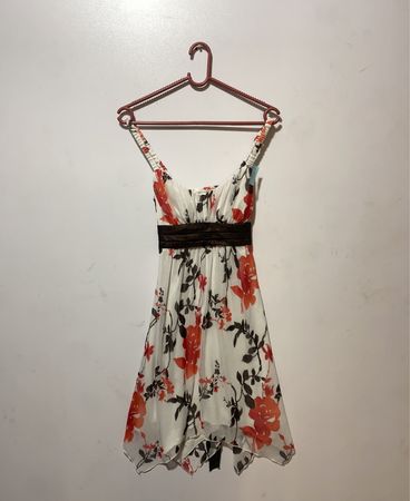 Floral Print Mini Dress