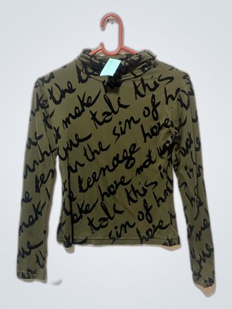 Green Script Sweatshirt