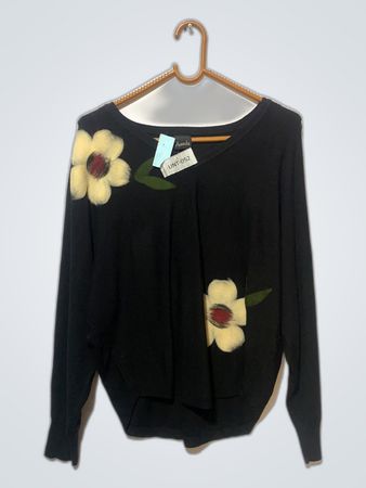 Aaeda Floral Sweater