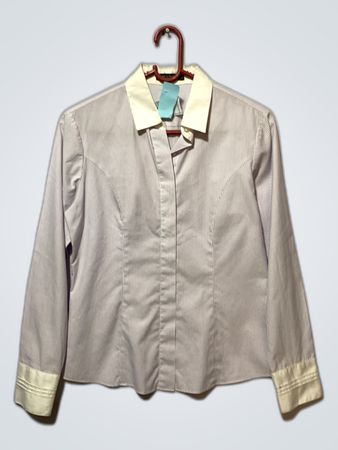 Unbranded Lavender Button-Up Shirt