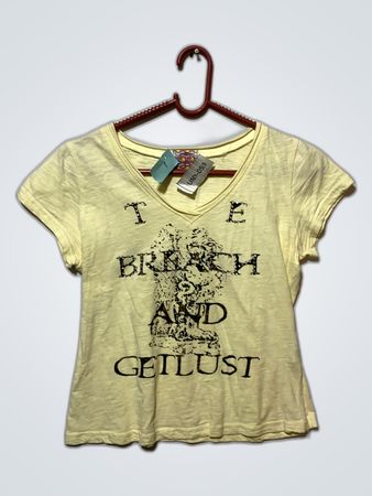 Uniqlo Printed V-Neck T-Shirt