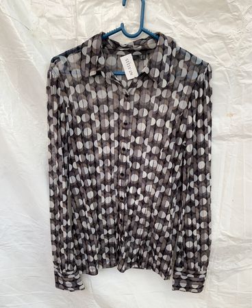 Mexx Sheer Polka Dot Blouse