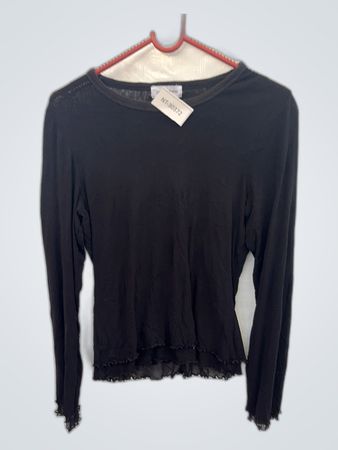 Black Long Sleeve Top