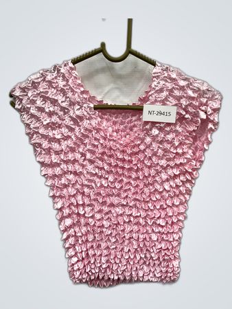 Pink Ruffled Top