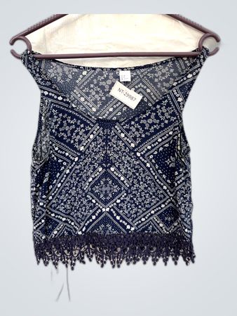 H&M Printed Sheer Camisole