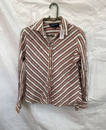 Jones New York Signature Petite Striped Shirt