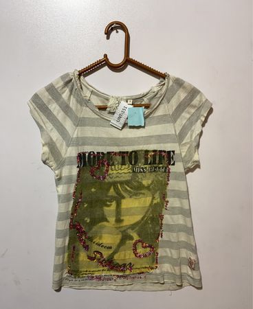 Striped Graphic T-Shirt