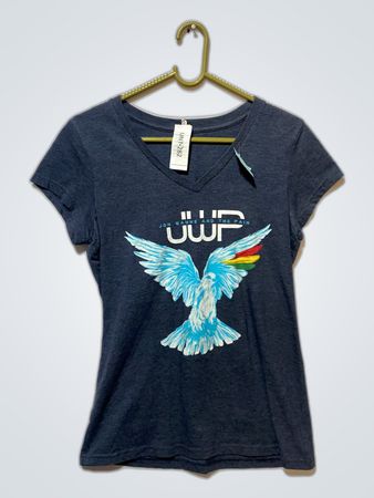 Unbranded John Wayne & The Pain Graphic V-Neck T-Shirt
