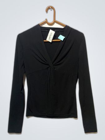 Black Long Sleeve Top
