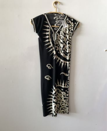 Black and White Dress