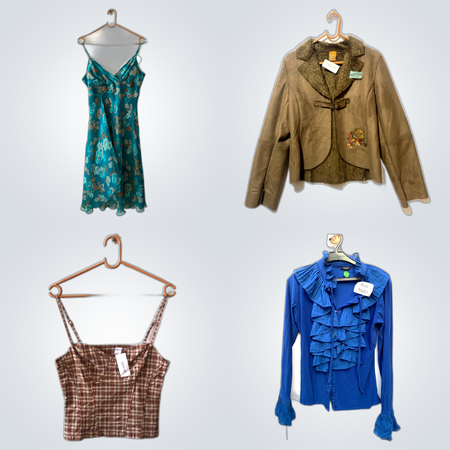 H&M Y2K Cropped Camisoles